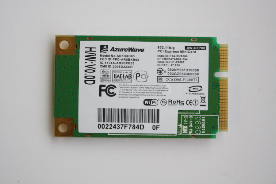 Carte WIFI Asus EeePC 1000HD