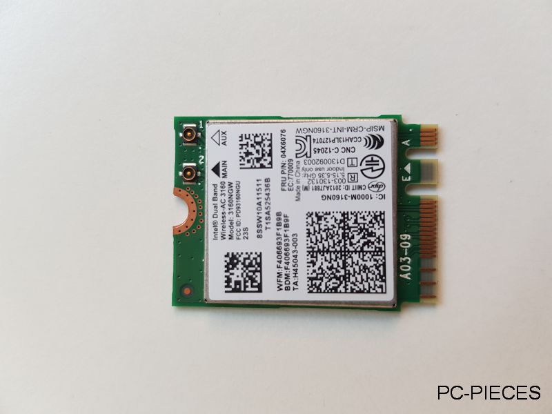 Carte WIFI Lenovo G serie 70-70 Carte WIFI Lenovo G serie 70-70