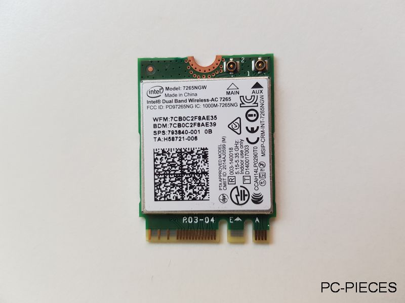 Carte WIFI HP Spectre 13-4161NF