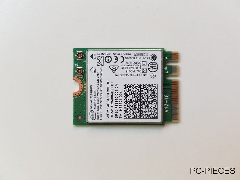 Carte WIFI HP Pavilion 13-4109NF Carte WIFI HP Pavilion 13-4109NF