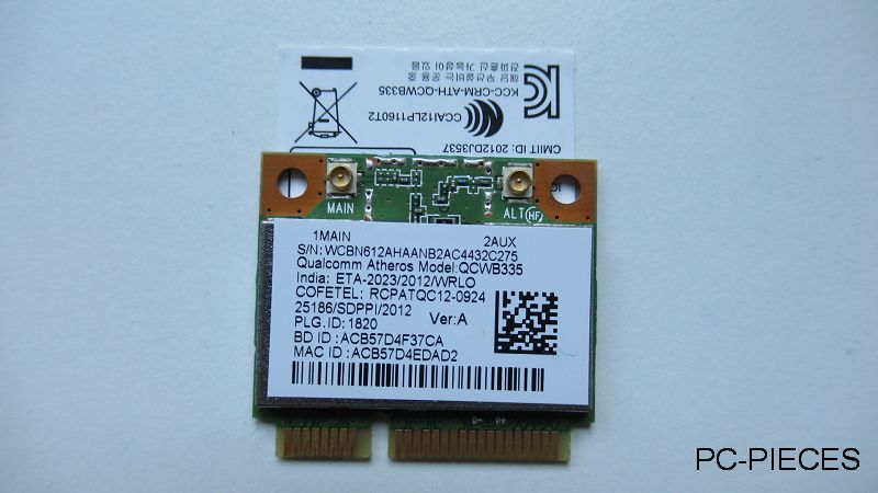 Carte WIFI Acer Aspire11 E3-112-C9WF Carte WIFI Acer Aspire11 E3-112-C9WF
