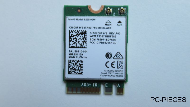 Carte WIFI Dell Latitude E7480 Carte WIFI Dell Latitude E7480