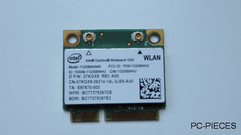 Carte WIFI Dell XPS L502X Carte WIFI Dell XPS L502X