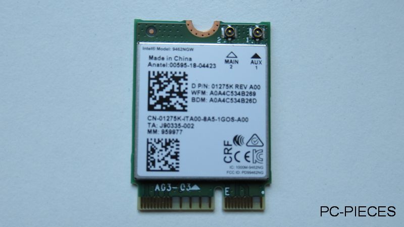 Carte WIFI Dell G3 P35E003