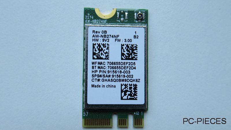 Carte WIFI HP Pavilion 17-ca1013nf Carte WIFI HP Pavilion 17-ca1013nf
